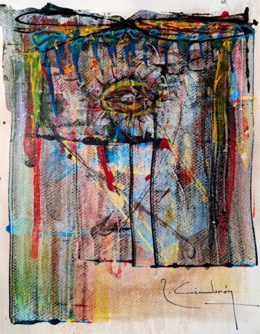 "Art trazos y lineas…" başlıklı Tablo Miguel Robledo Cimbrón tarafından, Orijinal sanat, Akrilik