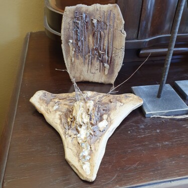 "Wanddekoration, zwe…" başlıklı Heykel Christiane Goedecke tarafından, Orijinal sanat, Seramik