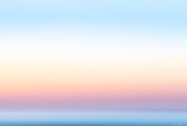 "AB215, Santorini, C…" başlıklı Dijital Sanat Myriam Véjus tarafından, Orijinal sanat, Dijital Resim Plastik cam üzerine mon…