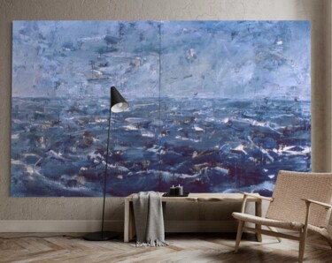 "Untitled Ocean" başlıklı Tablo Darren Jekel tarafından, Orijinal sanat, Petrol