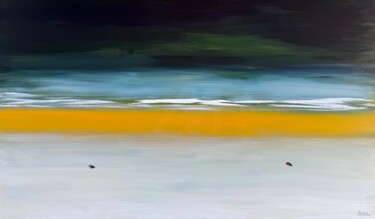 Painting titled "Law of Attraction" by Natalia Nosek (NATXA), Original Artwork, Acrylic Mounted on Wood Stretcher frame