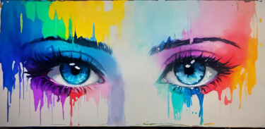 Artes digitais intitulada "Intense Hyperrealis…" por Aleksa Soul, Obras de arte originais, Pintura digital