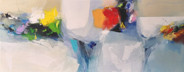 绘画 标题为“Internes Display” 由Plamen Bibeschkov, 原创艺术品, 油 安装在木质担架架上