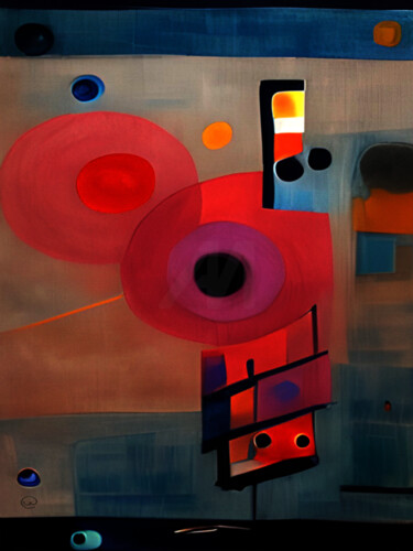 Ζωγραφική με τίτλο "Metropolis. The Gat…" από Kate Urban, Αυθεντικά έργα τέχνης, Λάδι