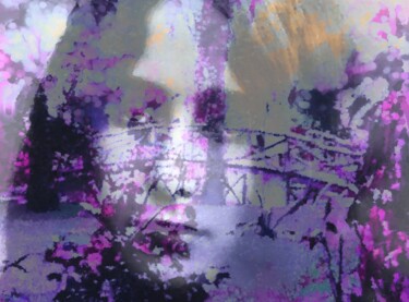 Digital Arts titled "Bridge #12" by Russell Newell, Original Artwork, 2D Digital Work