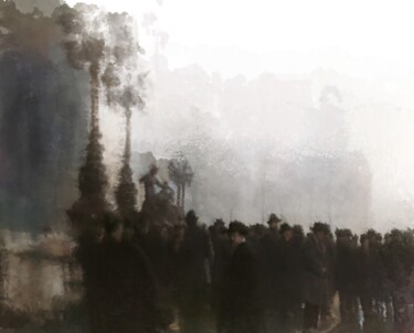 Digital Arts titled "Political #2" by Russell Newell, Original Artwork, 2D Digital Work