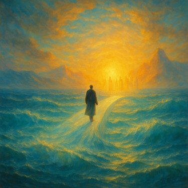 "The Bridge of Etern…" başlıklı Dijital Sanat U.A tarafından, Orijinal sanat, Dijital Resim