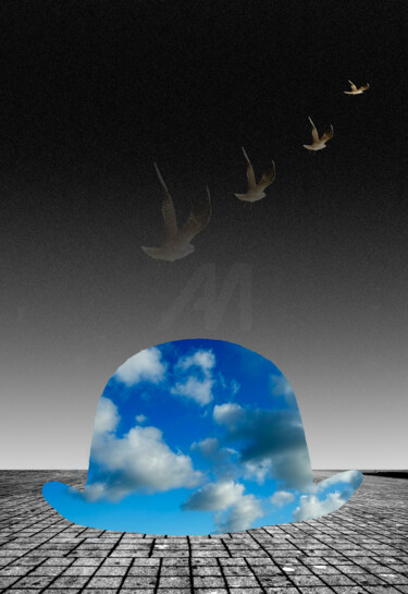 "A la réflexion" başlıklı Fotoğraf Jacques Henri Lair tarafından, Orijinal sanat, Dijital Fotoğrafçılık