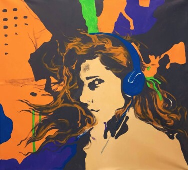"Musique" başlıklı Tablo Alexandra Efimova tarafından, Orijinal sanat, Akrilik