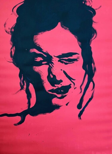 Ζωγραφική με τίτλο "Serie Des emotions…" από Alexandra Efimova, Αυθεντικά έργα τέχνης, Ακρυλικό