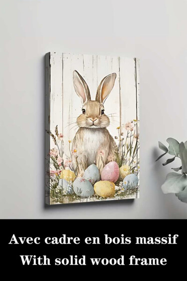 Отпечатки и Гравюры под названием "[vintage Easter Art…" - 江华 梁, Подлинное произведение искусства, Струйный Установлен на Де…