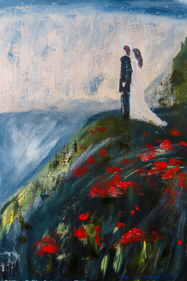 "Abstraction. The Un…" başlıklı Tablo Яна Арутюнова tarafından, Orijinal sanat, Akrilik