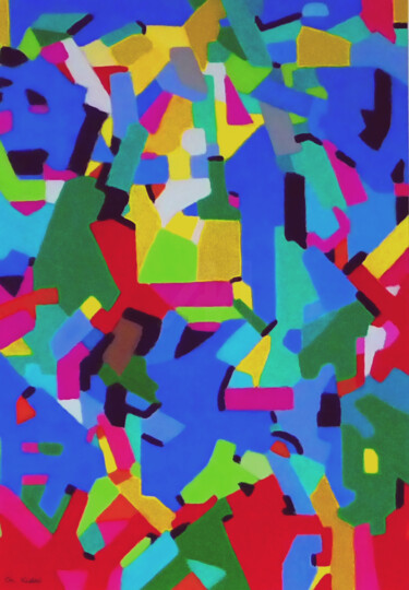 "Humoresque" başlıklı Tablo Christian Vidal tarafından, Orijinal sanat, Akrilik