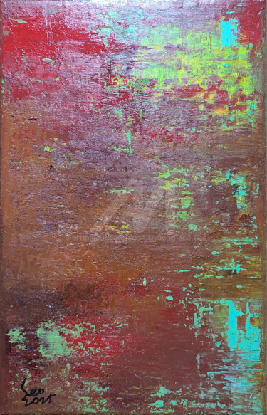 Peinture intitulée "Erosion of Light" par Yeon-Gyeong Seo (Seo), Œuvre d'art originale, Huile