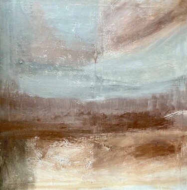 Painting titled "Sospensione" by Diletta Carrito, Original Artwork, Acrylic Mounted on Wood Stretcher frame