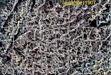 Digitale Kunst mit dem Titel "Quartiers 1/2" von Swedy, Original-Kunstwerk, Digitale Malerei