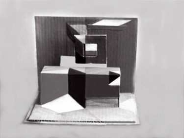 Collages titled "By volume collage :…" by Alexey Kriventsov, Original Artwork