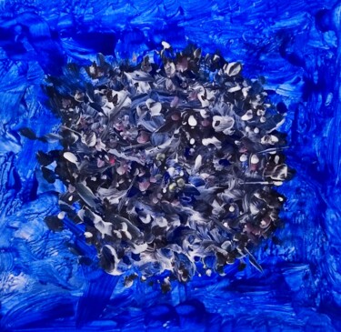 Painting titled "Mandalas made by my…" by Milto Sideris, Original Artwork, Acrylic