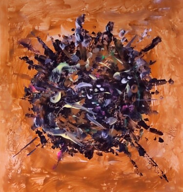 Ζωγραφική με τίτλο "Mandalas made by my…" από Milto Sideris, Αυθεντικά έργα τέχνης, Ακρυλικό