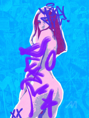 Artes digitais intitulada "#LS-01A" por V'Nian Purks, Obras de arte originais, colagem digital