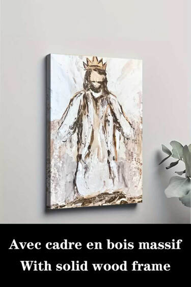 "Easter Abstract Doo…" başlıklı Baskıresim 江华 梁 tarafından, Orijinal sanat, Mürekkep püskürtmeli Ahşap Sedye çerçevesi üzeri…