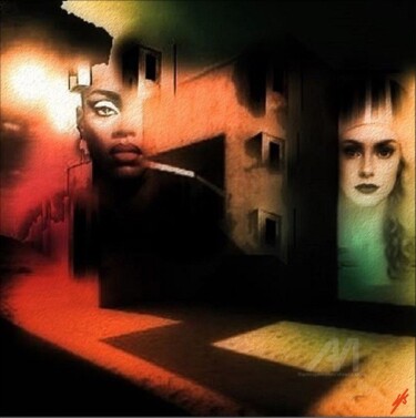 Digitale Kunst mit dem Titel "VARIATION "961"" von Christa Kloß, Original-Kunstwerk, 2D digitale Arbeit