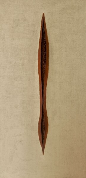 Malerei mit dem Titel "Mother Earth" von Roland E. Lindner, Original-Kunstwerk, Acryl Auf Keilrahmen aus Holz montiert