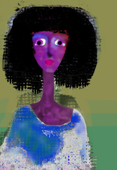 Arte digital titulada "Forever young" por Hassan Maamoun, Obra de arte original, Pintura Digital