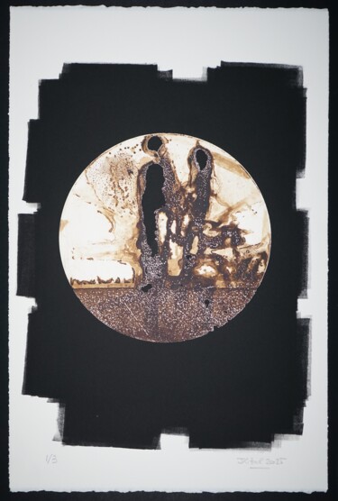 Gravures & estampes intitulée "Eau-forte 22 recto.…" par Jean Kittel, Œuvre d'art originale, Eau-forte