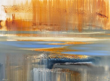 Painting titled "The Atlantis of my…" by Katsiaryna Sumarava, Original Artwork, Oil