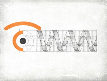 Digital Arts titled "mirada helice" by Ojolo, Original Artwork, Digital Painting