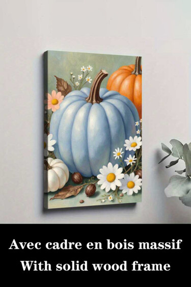 Estampas & grabados titulada "Rustic Farmhouse Au…" por Jiang Hua Liang, Obra de arte original, Chorro de tinta Montado en B…