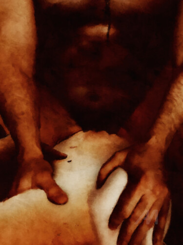 Artes digitais intitulada "Culpa 001" por V'Nian Purks, Obras de arte originais, Pintura digital