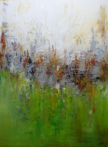 Malerei mit dem Titel "Abstraktes Kunstbil…" von Burgstallers-Art - Alexandra Brehm, Original-Kunstwerk, Acryl Auf Keilrahme…