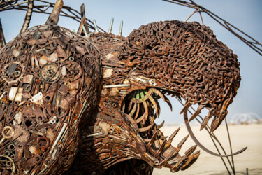 Sculpture intitulée "I Wish You Could See" par Stick Built Modifieds, Œuvre d'art originale, Métaux