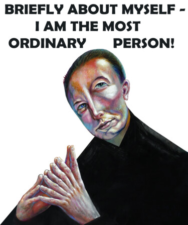 Peinture intitulée ",,Briefly about mys…" par Yo-Ma-Yo, Œuvre d'art originale, Huile