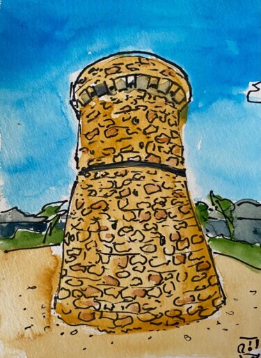 "tour génoise de l'I…" başlıklı Tablo Frob tarafından, Orijinal sanat, Akrilik