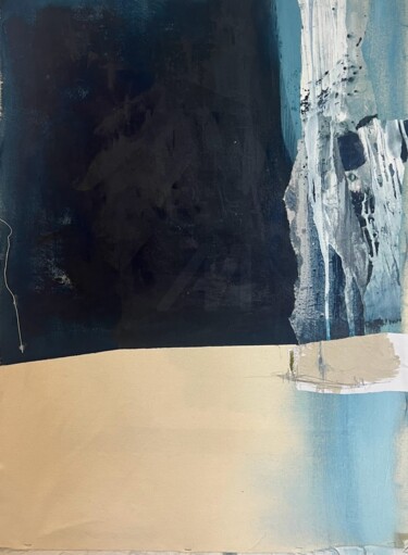 "Plongée Verticale" başlıklı Tablo Aline Chevalier tarafından, Orijinal sanat, Akrilik Ahşap Sedye çerçevesi üzerine monte e…