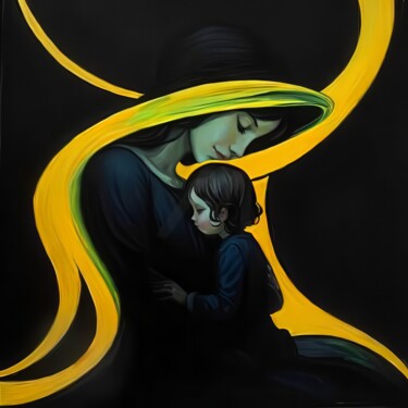 "Wrapped in Light" başlıklı Dijital Sanat Aleksa Soul tarafından, Orijinal sanat, Dijital Resim