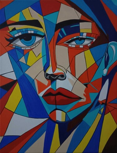 Ζωγραφική με τίτλο "Multicolored Scent…" από Nark Aymerich, Αυθεντικά έργα τέχνης, Ακρυλικό