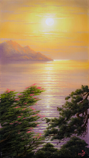 Peinture intitulée "Dawn of a new day -…" par Kirill Kiryukhin, Œuvre d'art originale, Huile