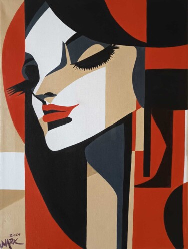 "Sensuality Red And…" başlıklı Tablo Nark Aymerich tarafından, Orijinal sanat, Akrilik