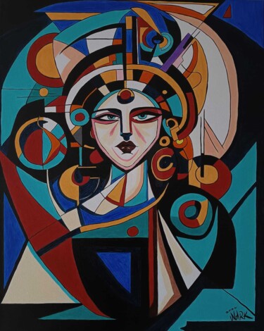 "Spiritual Color Man…" başlıklı Tablo Nark Aymerich tarafından, Orijinal sanat, Akrilik