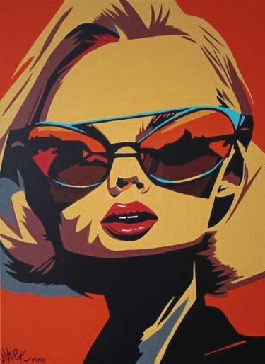 Pintura intitulada "Urban Reflection 30…" por Nark Aymerich, Obras de arte originais, Acrílico