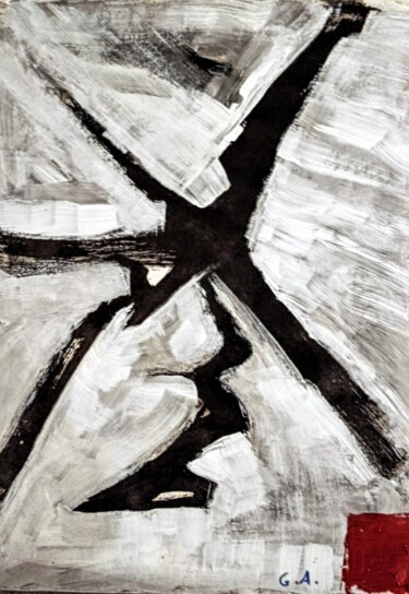 "禅の力 - Zen no Chikar…" başlıklı Tablo Gaboriau Gérald tarafından, Orijinal sanat, Mürekkep