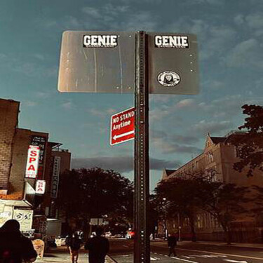 Photography titled "City Street At Dusk" by Amanda Harris, Original Artwork, Digital Photography