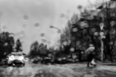 "Carrefour" başlıklı Fotoğraf P. Zimmermann tarafından, Orijinal sanat, Dijital Fotoğrafçılık Diğer sert panel üzerine monte…