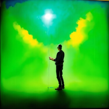 Arte digital titulada "Universe Connection" por Aleksa Soul, Obra de arte original, Pintura Digital