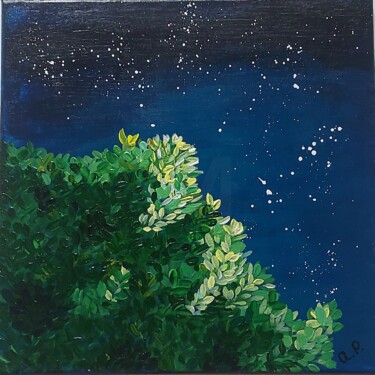 Painting titled "Надежда (Hope)" by Anna Pejovic, Original Artwork, Acrylic