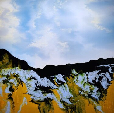 Peinture intitulée "Diversity of nature" par Felix Günther, Œuvre d'art originale, Acrylique